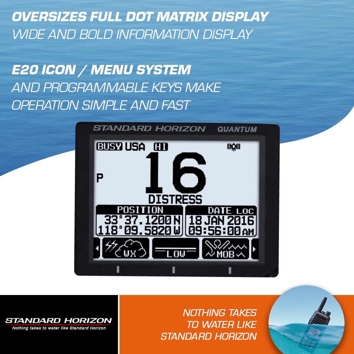 Amazon.com: STANDARD HORIZON GX6000 25W Commercial Grade Fixed